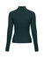 Turtleneck Knit Sweater - Petrol Green