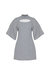 Turtleneck Mini Dress - Melange Gray - Melange Gray