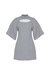 Turtleneck Mini Dress - Melange Gray