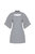 Turtleneck Mini Dress - Melange Gray