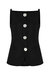 Vest With Straps - Black - Black