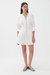 Zippered Dress - White