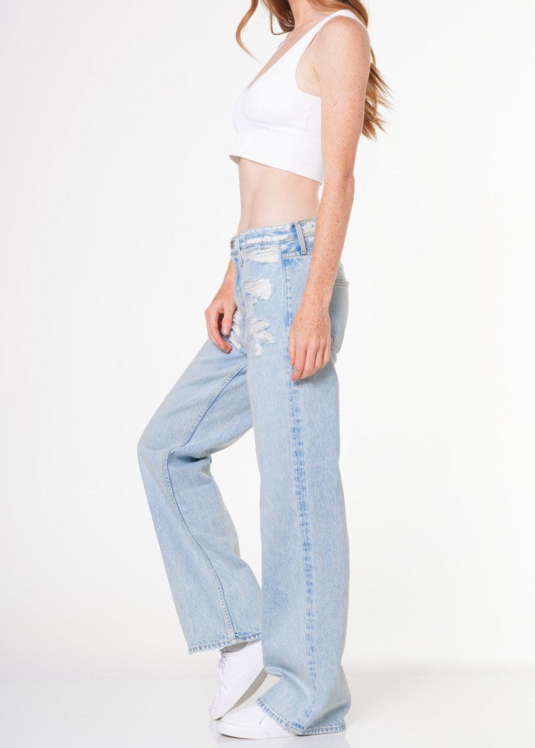 Alison High Rise Wide Leg Jeans