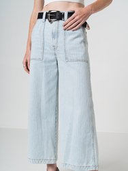 Avery Cropped Wide Trouser