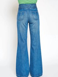 Bella Seamed Pocket Flare Jean