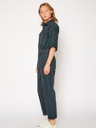 Britt Elastic Waist Jumpsuit In Gaffney