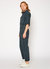 Britt Elastic Waist Jumpsuit In Gaffney