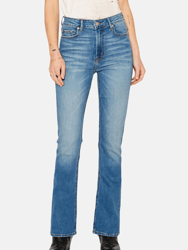 Celine Bootcut Jeans In Plaine - Plaine