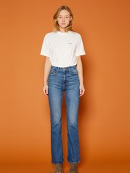 Celine High Rise Bootcut Jeans In Cripple Creek