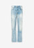 Claude High Rise Crop Straight Jean - Highland