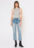 Claude High Rise Crop Straight Jean - Highland - Highland