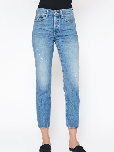 NOEND Denim Claude High Rise Straight Crop in Grand product