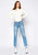 Claude High Rise Straight Crop Jeans in Georgia