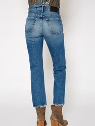 Claude High Rise Straight Jeans