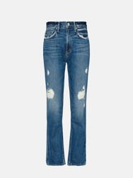 Claude High Rise Straight Jeans