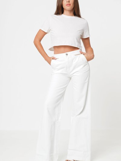 NOEND Denim Colette Zip Wide Leg Jeans product