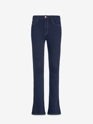 Cora Mid Rise Skinny Boot Jeans - Baikal - Baikal