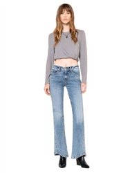 Donna 90'S High Rise Flare Jeans