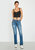 Ella Low Rise Mom Jeans In Palmer