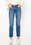 Eve High Rise Crop Slim Straight Jeans - Cripple Creek