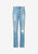 Eve High Rise Crop Slim Straight Jeans