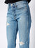 Eve High Rise Crop Slim Straight Jeans