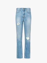 Eve Slim Straight Crop Jean In Riverside