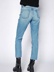 Eve Slim Straight Crop Jean In Riverside