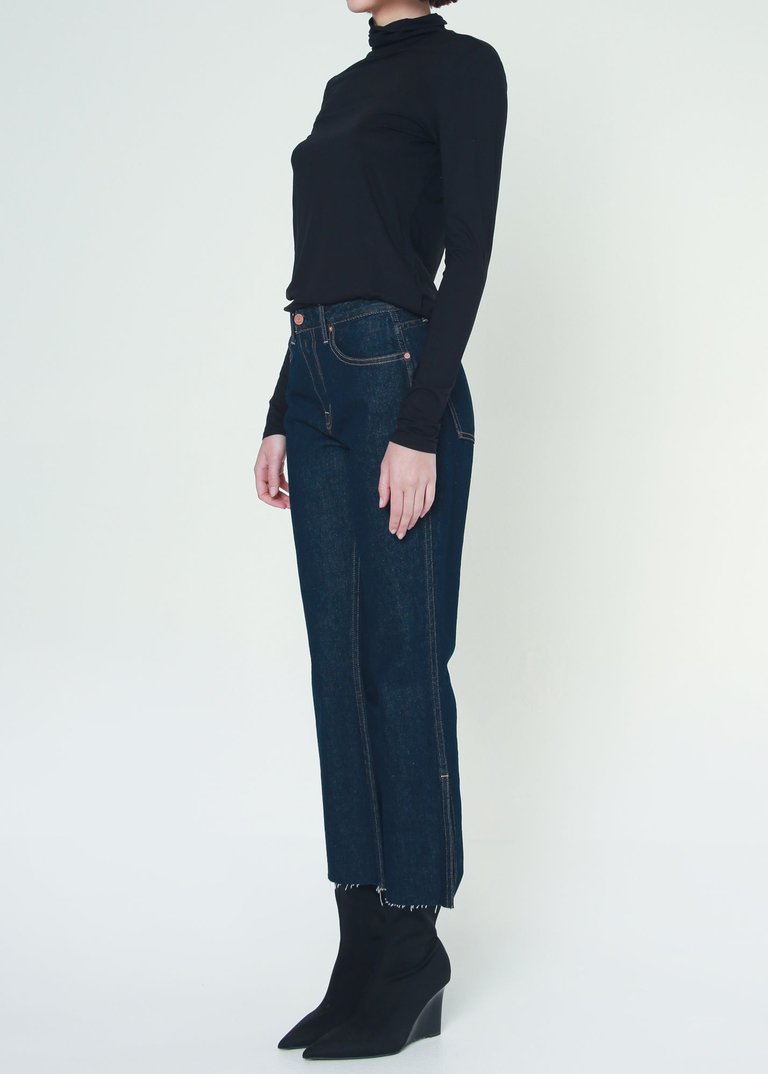 Farrah Cropped Flare Jean