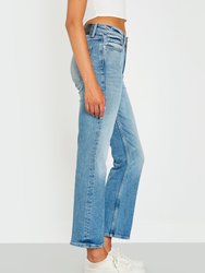 Farrah High Rise Kick Flare Denim In Skokie