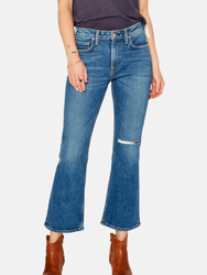 Farrah Mid Rise Kick Flare Jeans In Hope - Hope