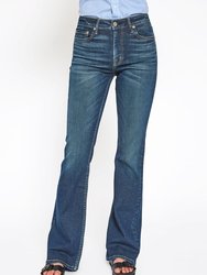 Grace Flare Jeans in Greenwich - Greenwich