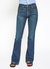 Grace Flare Jeans in Greenwich - Greenwich