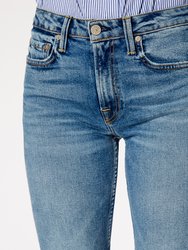 Grace Mid Rise Flare Jeans In Kodiak