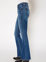 Grace Mid Rise Flare Jeans In Mystic