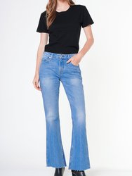 Grace Mid Rise Flare Jeans