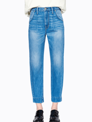 Lou 90's Comport Crop Jeans in Pittsburgh - Denim