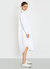 Makenzie Linen Shirt Dress In White