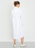 Makenzie Linen Shirt Dress In White