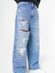 Noend Men's Baggy Rigid Jeans
