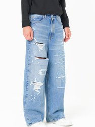 Noend Men's Baggy Rigid Jeans