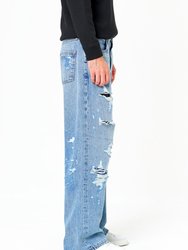 Noend Men's Baggy Rigid Jeans