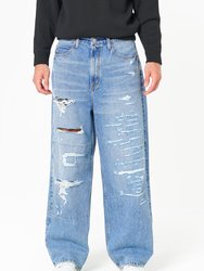 Noend Men's Baggy Rigid Jeans