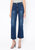 Queen High Rise Crop Wide Leg Jeans