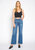 Queen High Rise Wide Leg Crop 