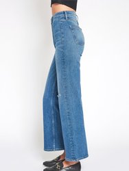 Queen High Rise Wide Leg Crop 