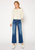 Queen Wide Leg Crop Jeans In Kingman