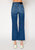 Queen Wide Leg Crop Jeans In Kingman