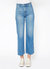 Queen Wide Leg Crop Jeans In Lawrence - Denim