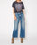 Queen Wide Leg Destroyed Patch Jeans - Tahoe